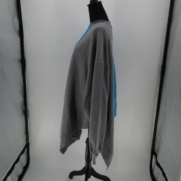 Ben Taverniti UNRAVEL PROJECT Over-Sized Asymmetrical Sweatshirt - Picture 7 of 10